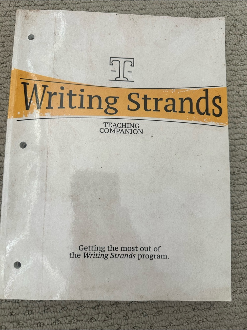 Writing Strands BUNDLE - Yellow & White Workbook